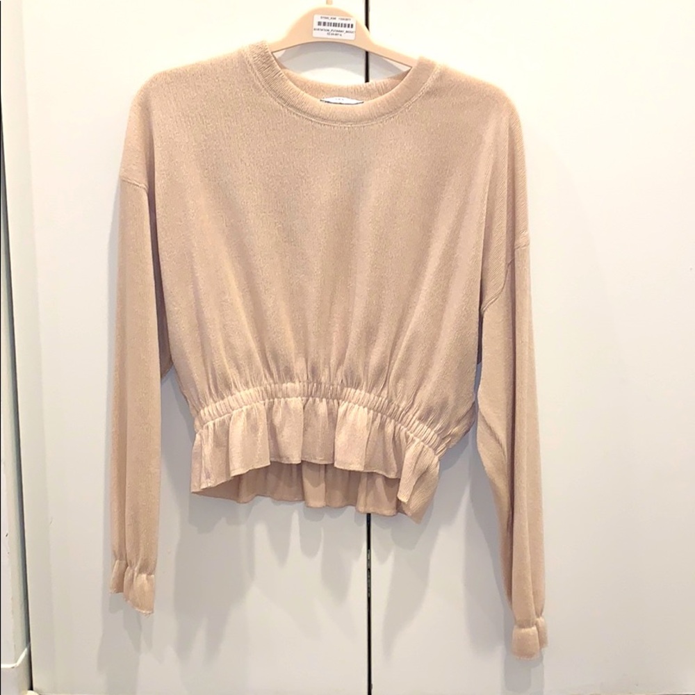 Tan sweater